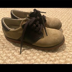 Brown/tan Footmates saddle shoes - 12.5